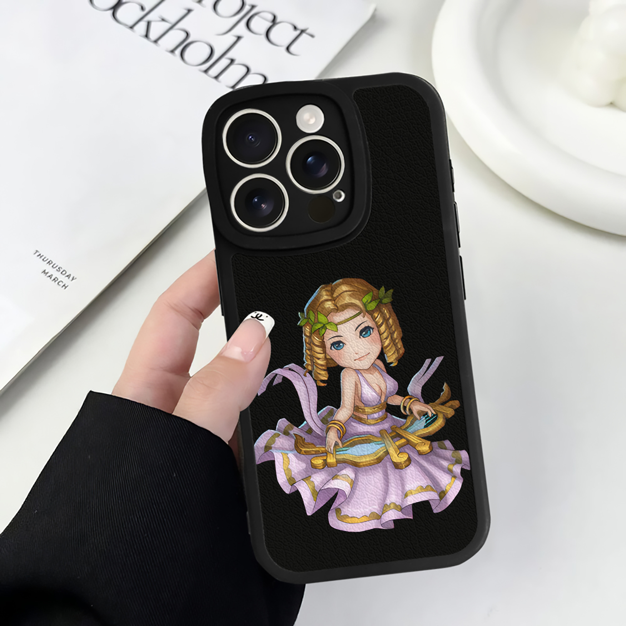 リーグ・オブ・レジェンド League of Legends LOL 【iPhone 16シリーズ対応】シリコンスマホケース（レザー調） 材質：シリコン